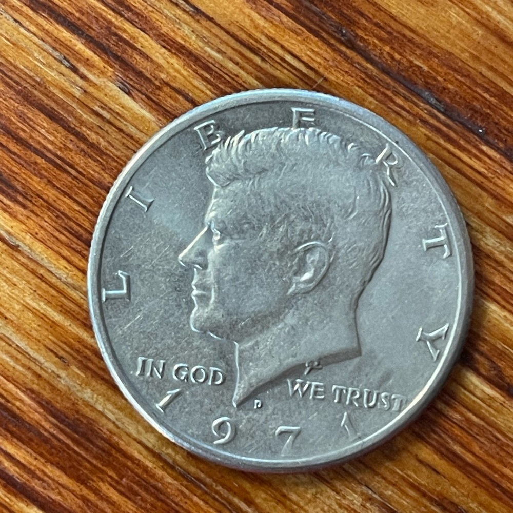 1971 Half Dollar coin